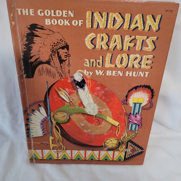 Vintage The Golden Book of Indian Crafts and Lore, 1954, by W. Ben Hunt - Picture 11 of 13